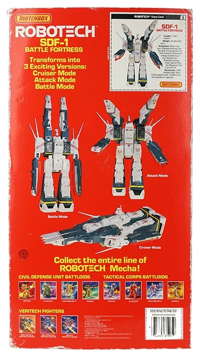 (Pre-Owned) Macross SDF-1 Battel Fortress (Matchbox, 1985)