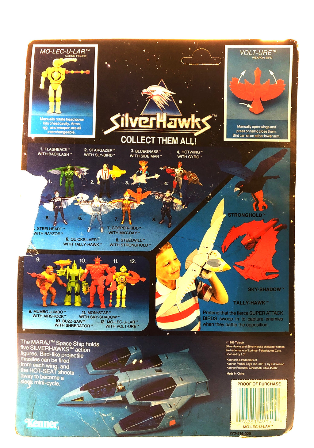 Silverhawks: Molecular with Volture (Kenner, 1986)