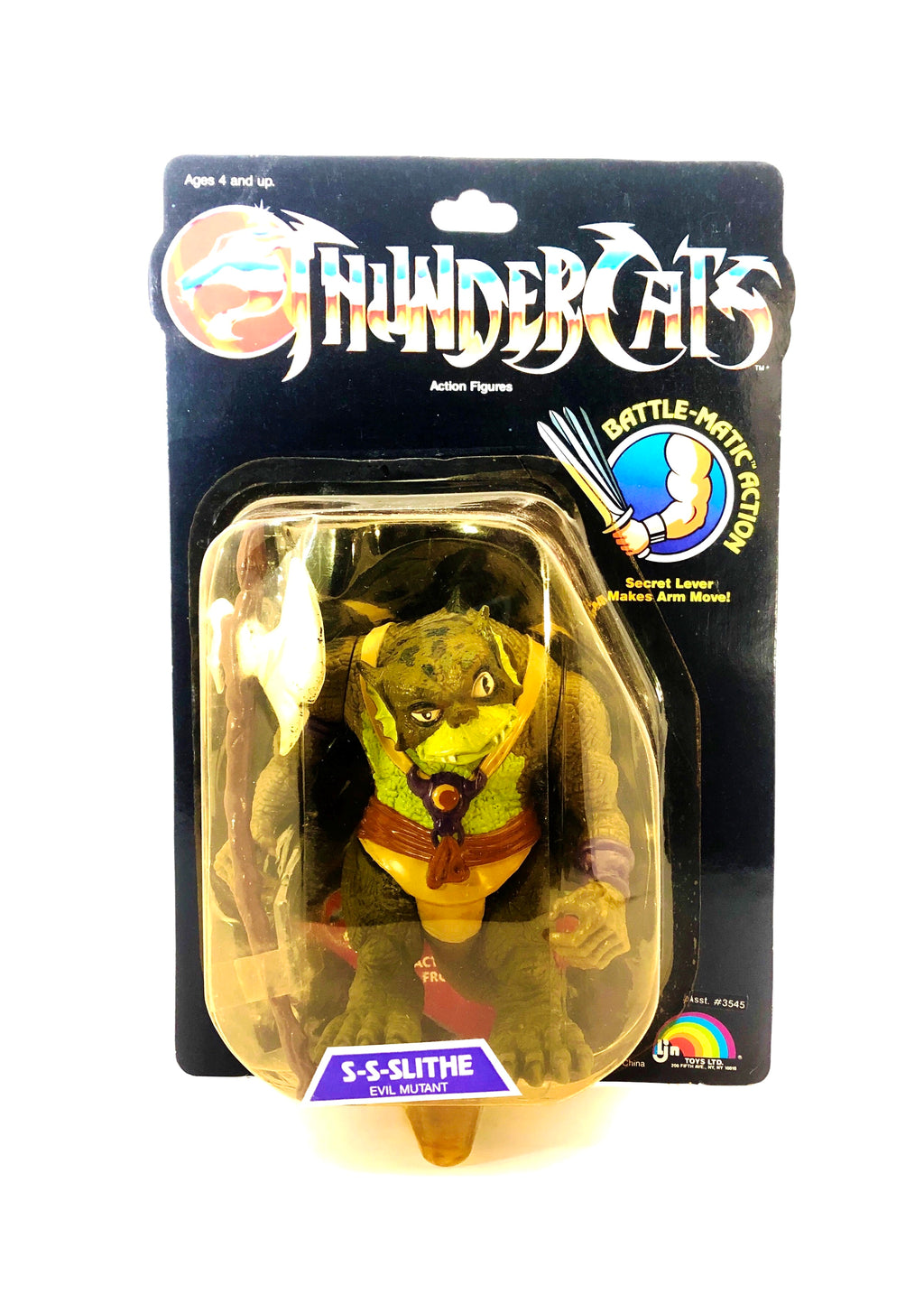 Thundercats: Slithe (primer lanzamiento) (LJN, 1985)