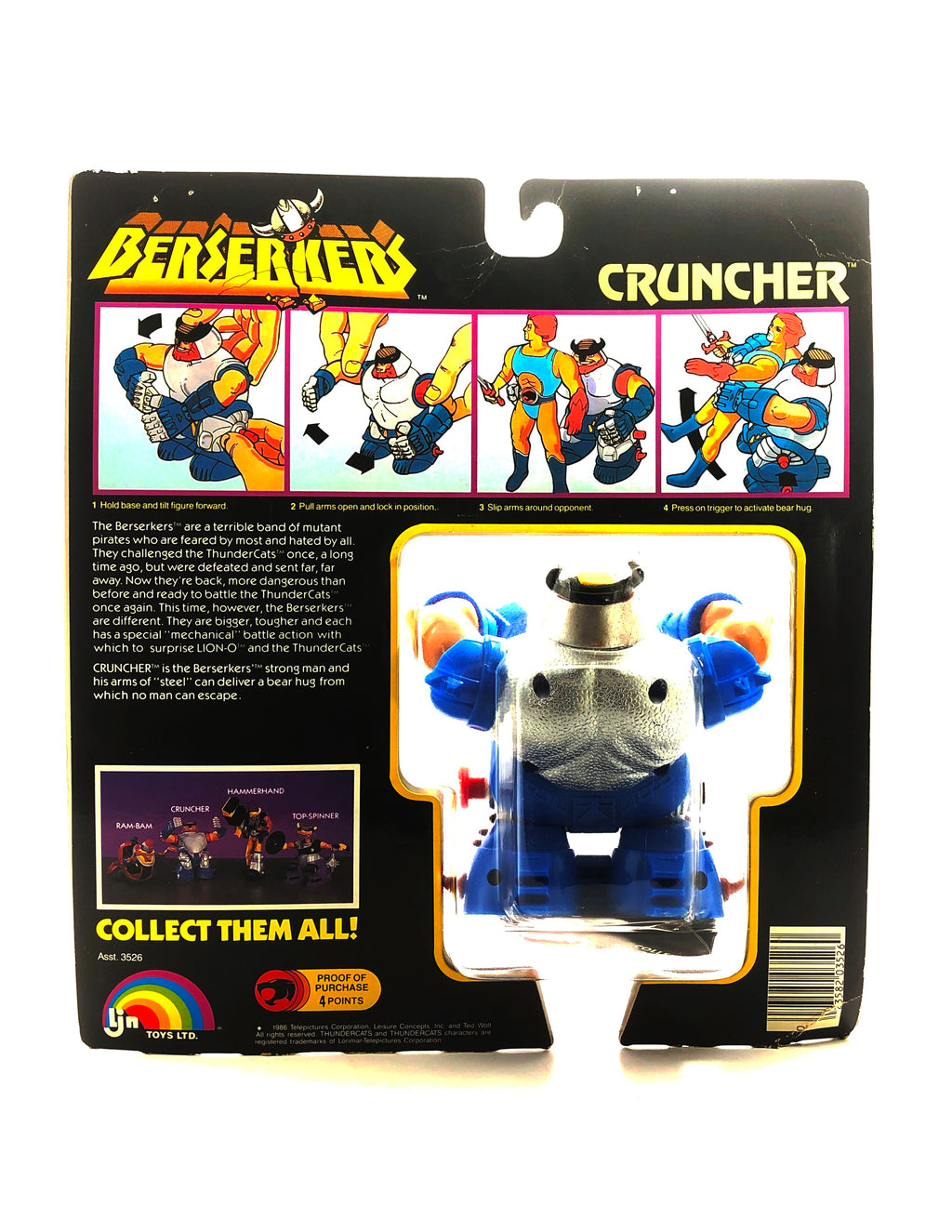 Thundercats: Berserkers Cruncher (LJN, 1986)