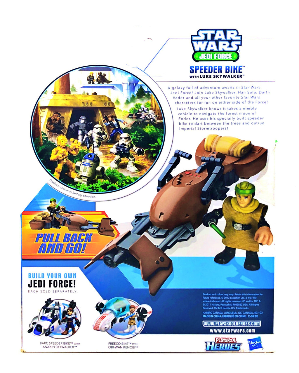 Star Wars Jedi Force: Moto de velocidad (Playskool Heroes)