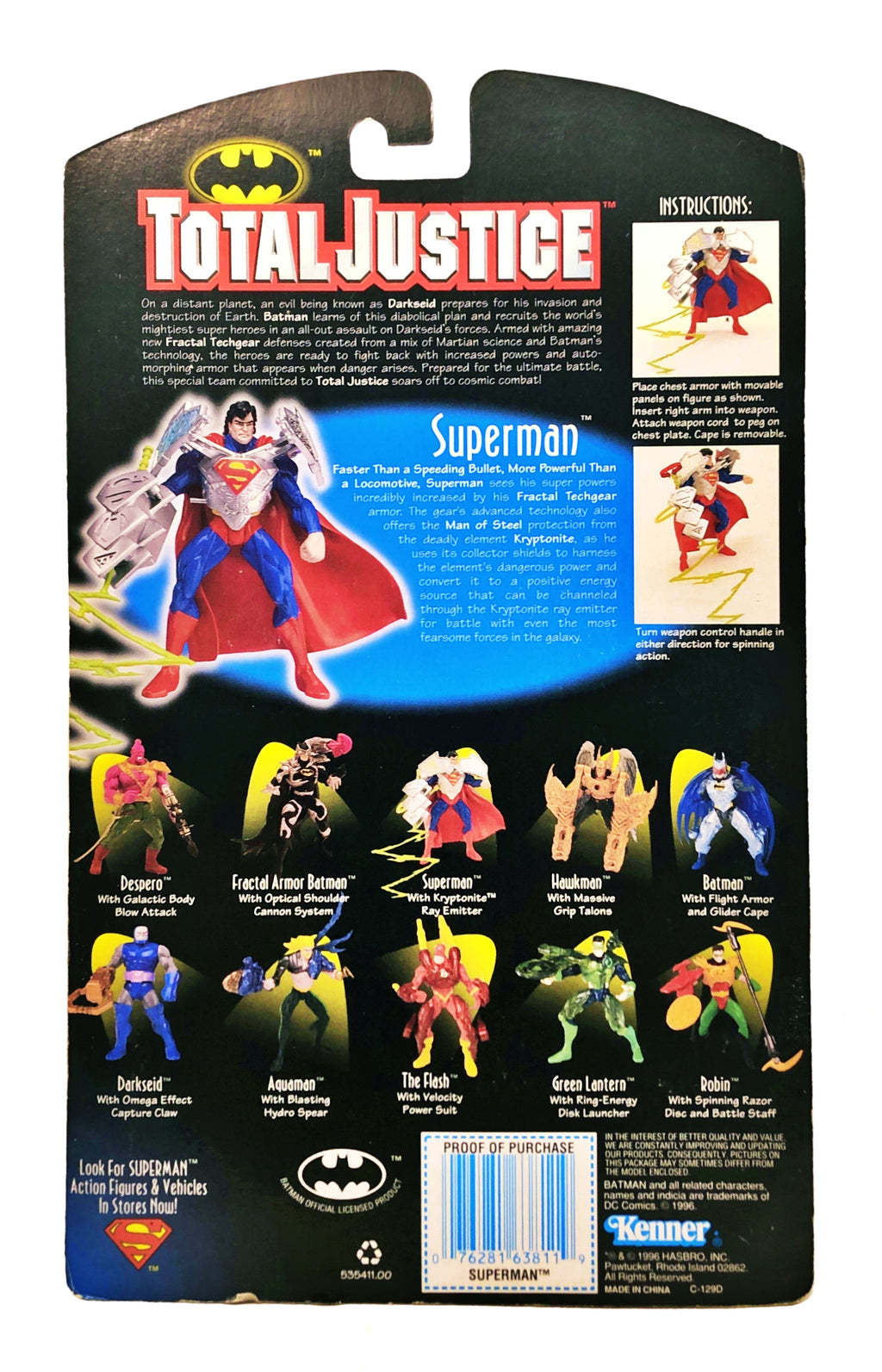 Total Justice Superman (Kenner)