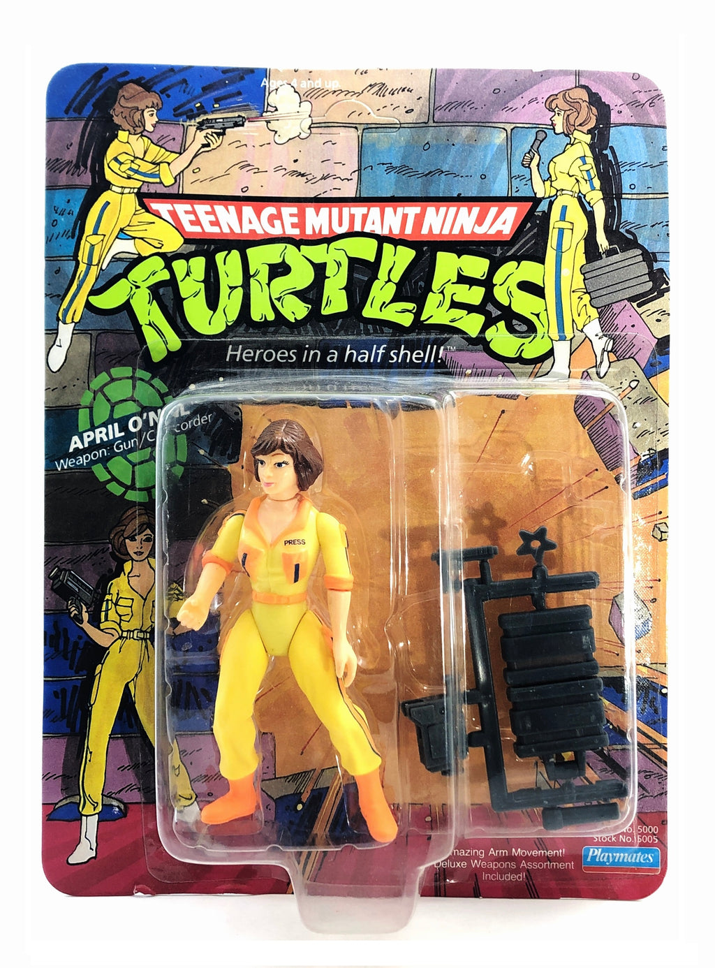 Las Tortugas Ninja Adolescentes Mutantes April O'Neal (Playmates, 1988)