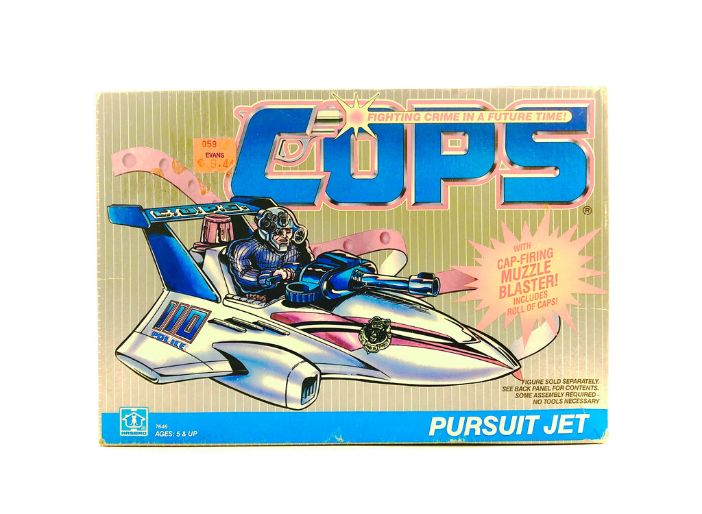 Avión de persecución policial Hasbro 1989