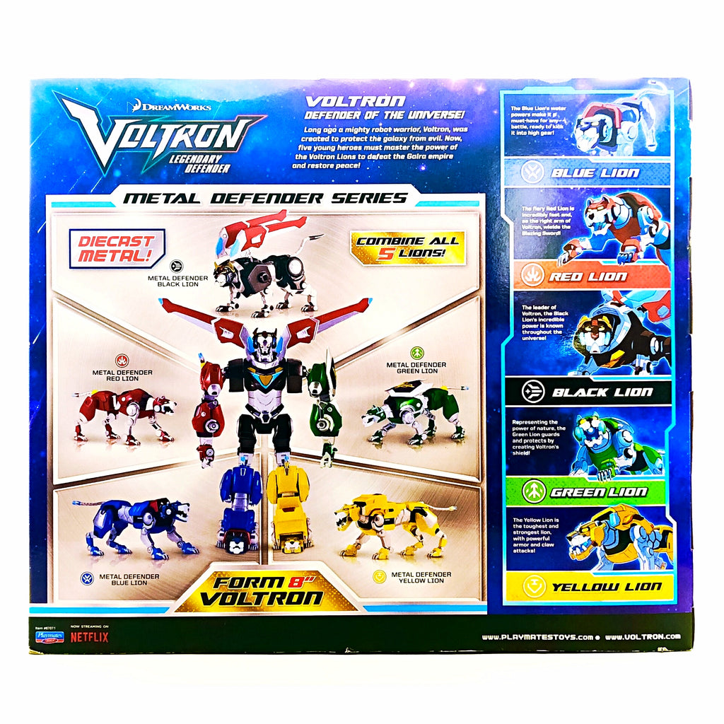 Lions of Voltron Metal Defender | Playmates