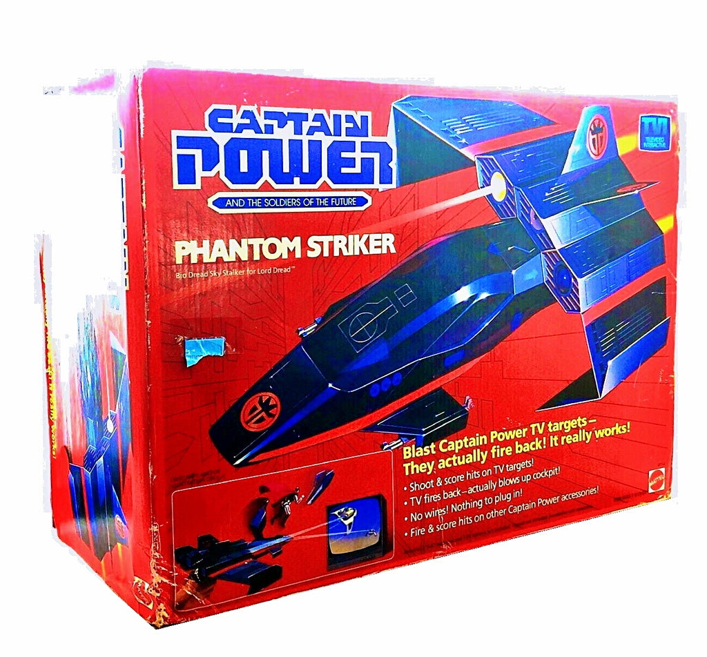 Capitán Power | Phantom Striker (Mattel, 1987)