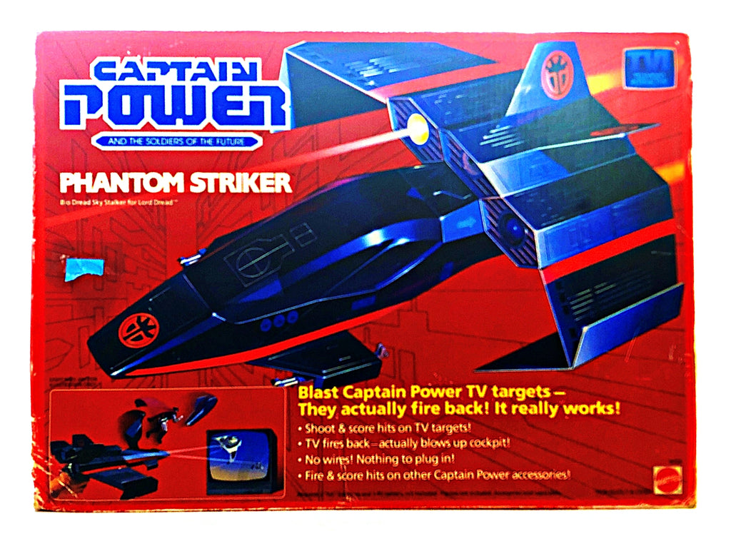 Capitán Power | Phantom Striker (Mattel, 1987)