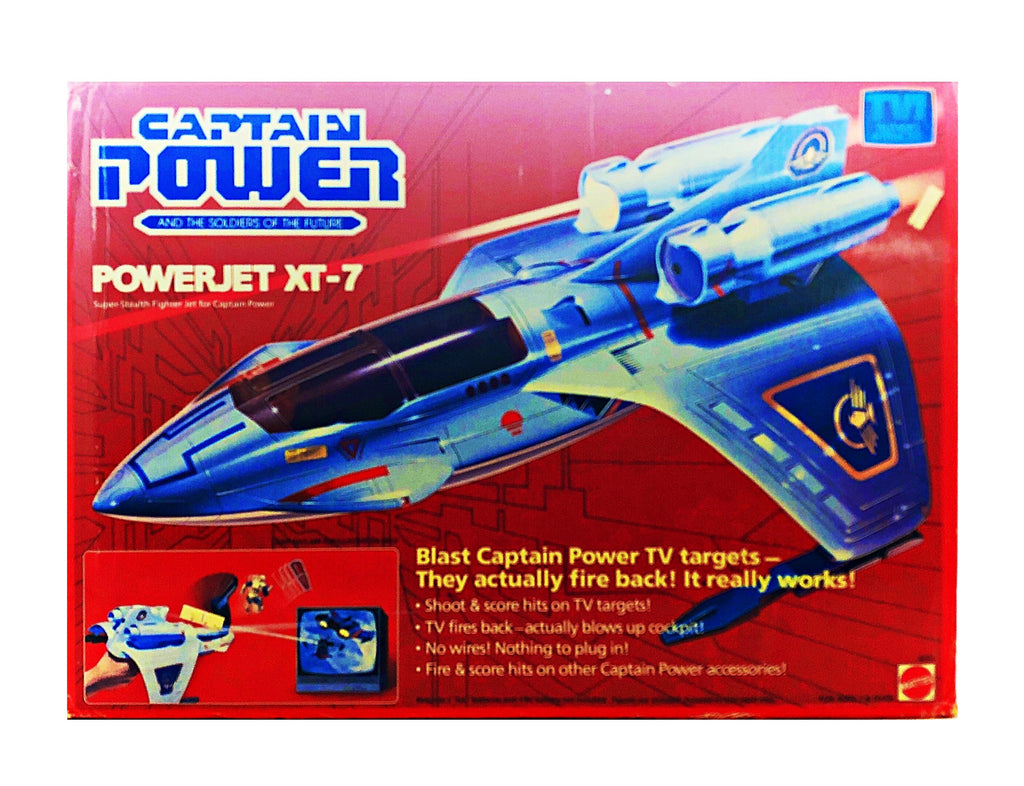 Capitán Power: Power Jet XT-7 (Mattel, 1987)