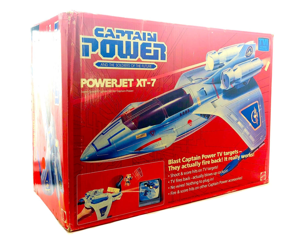 Capitán Power: Power Jet XT-7 (Mattel, 1987)