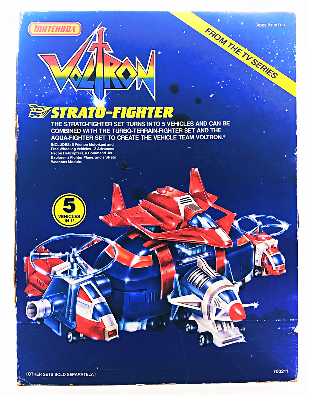 Voltron Strato-Fighter | Matchbox 1985