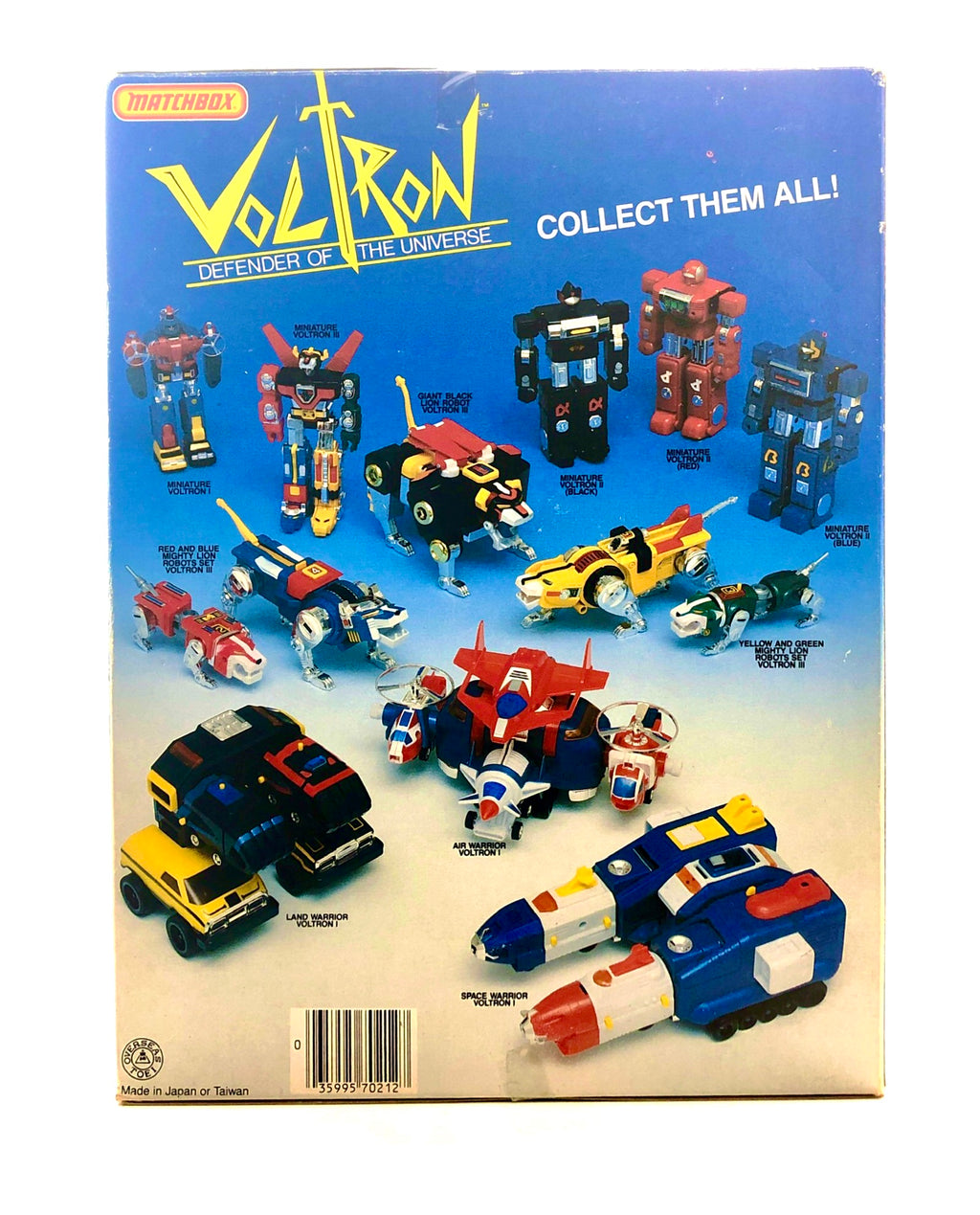 Voltron Space Warrior | Matchbox 1984