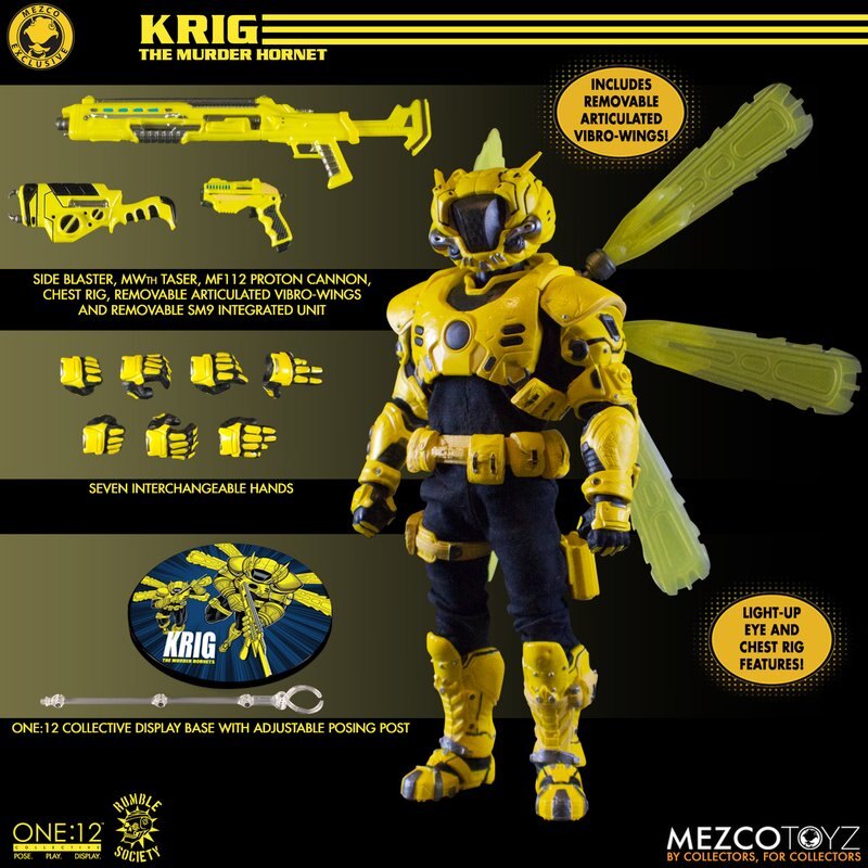 ONE:12 COLLECTIVE Rumble Society Krig: Murder Hornet Edition