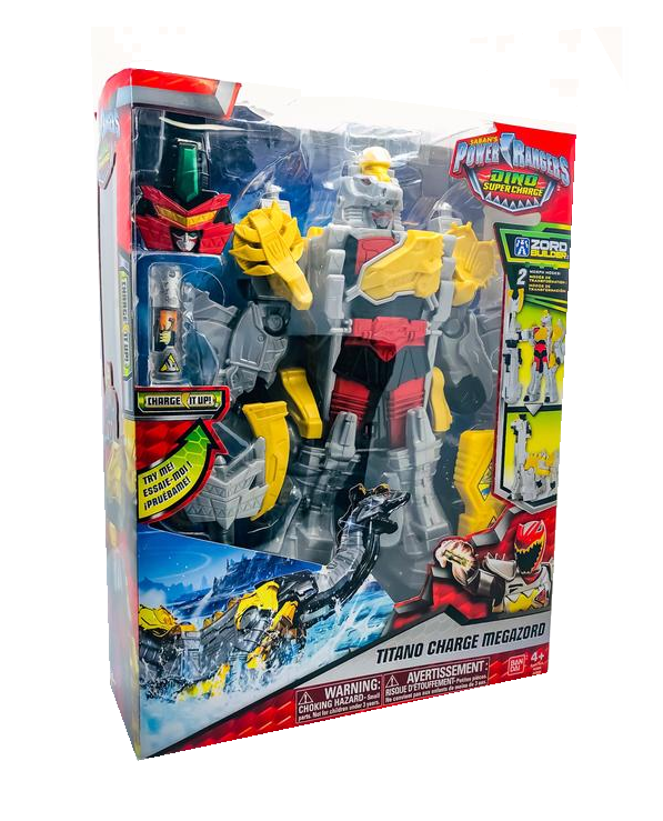 Power Rangers Dino Super Charge | Titano Charge Megazord | Bandai