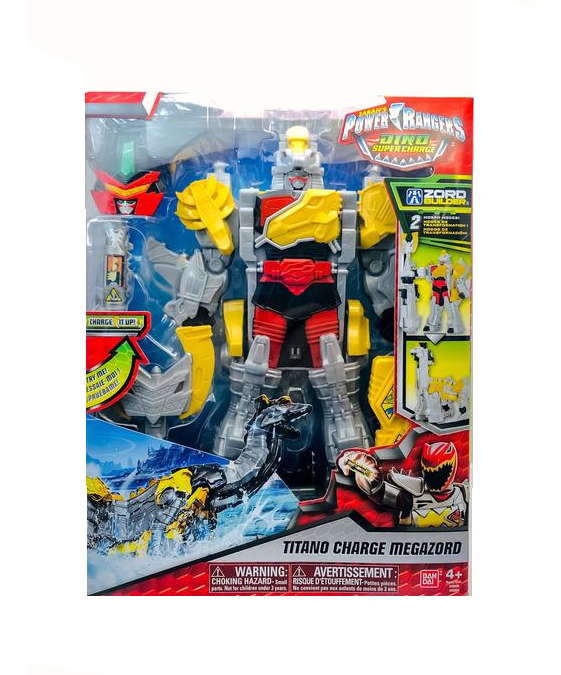 Power Rangers Dino Super Charge | Titano Charge Megazord | Bandai