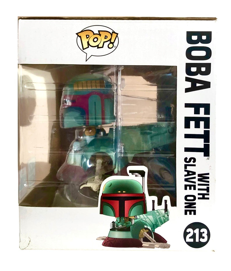 Figura de vinilo Funko Pop Bobblehead Boba Fett con esclavo 1 n.° 213