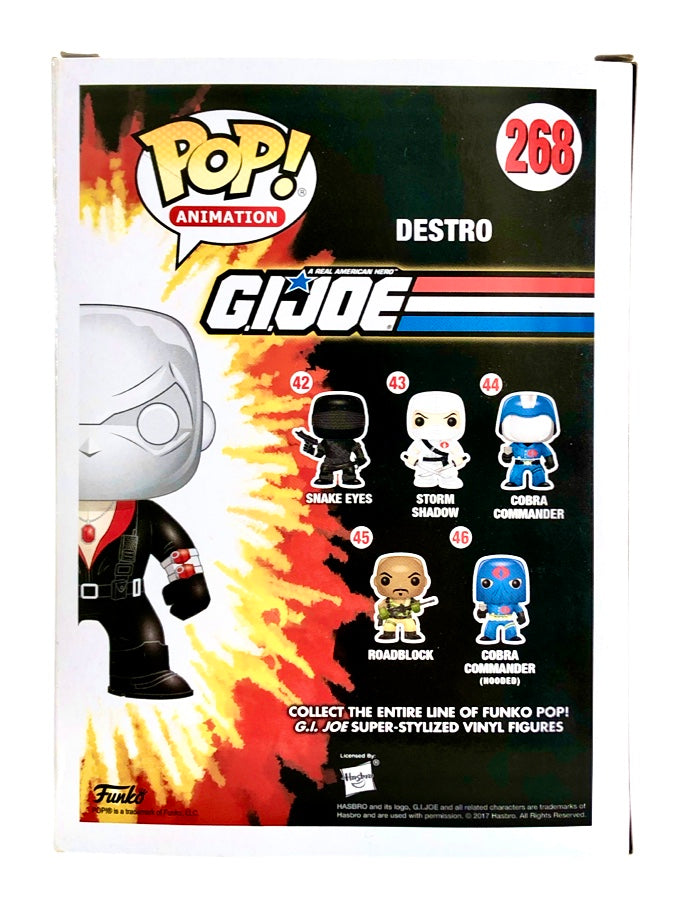 Funko Pop Vinyl Figure G.I. Joe Destro #268