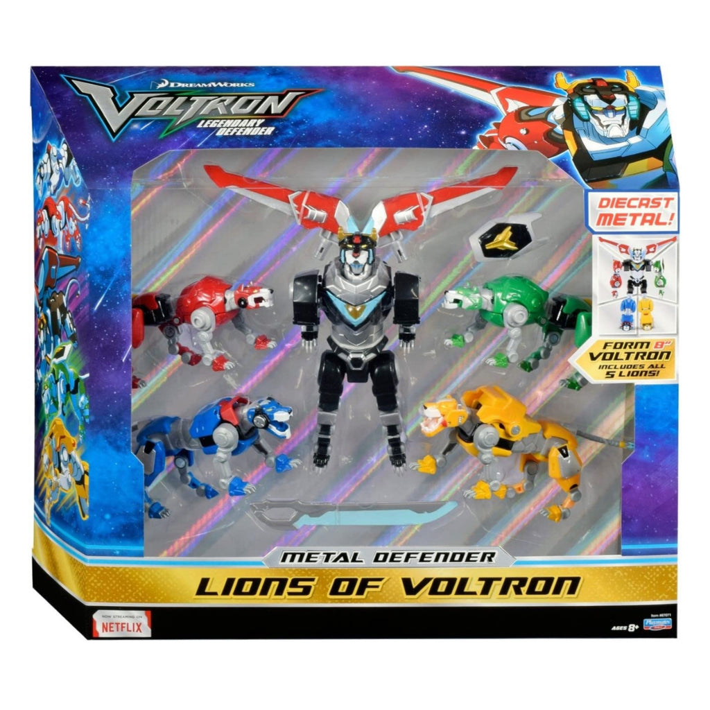 Lions of Voltron Metal Defender | Playmates